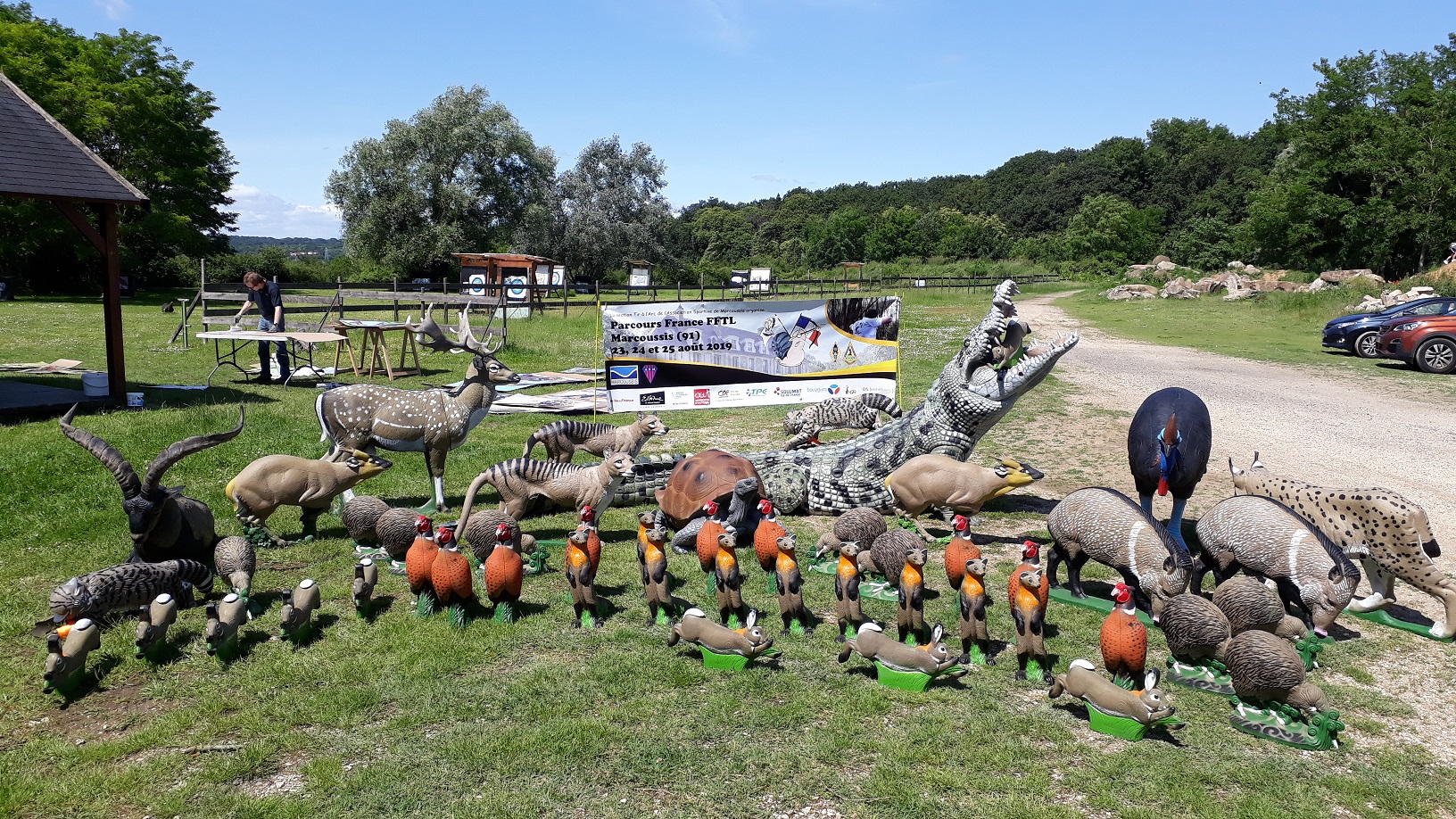 Tir à l'arc Nature, 3D