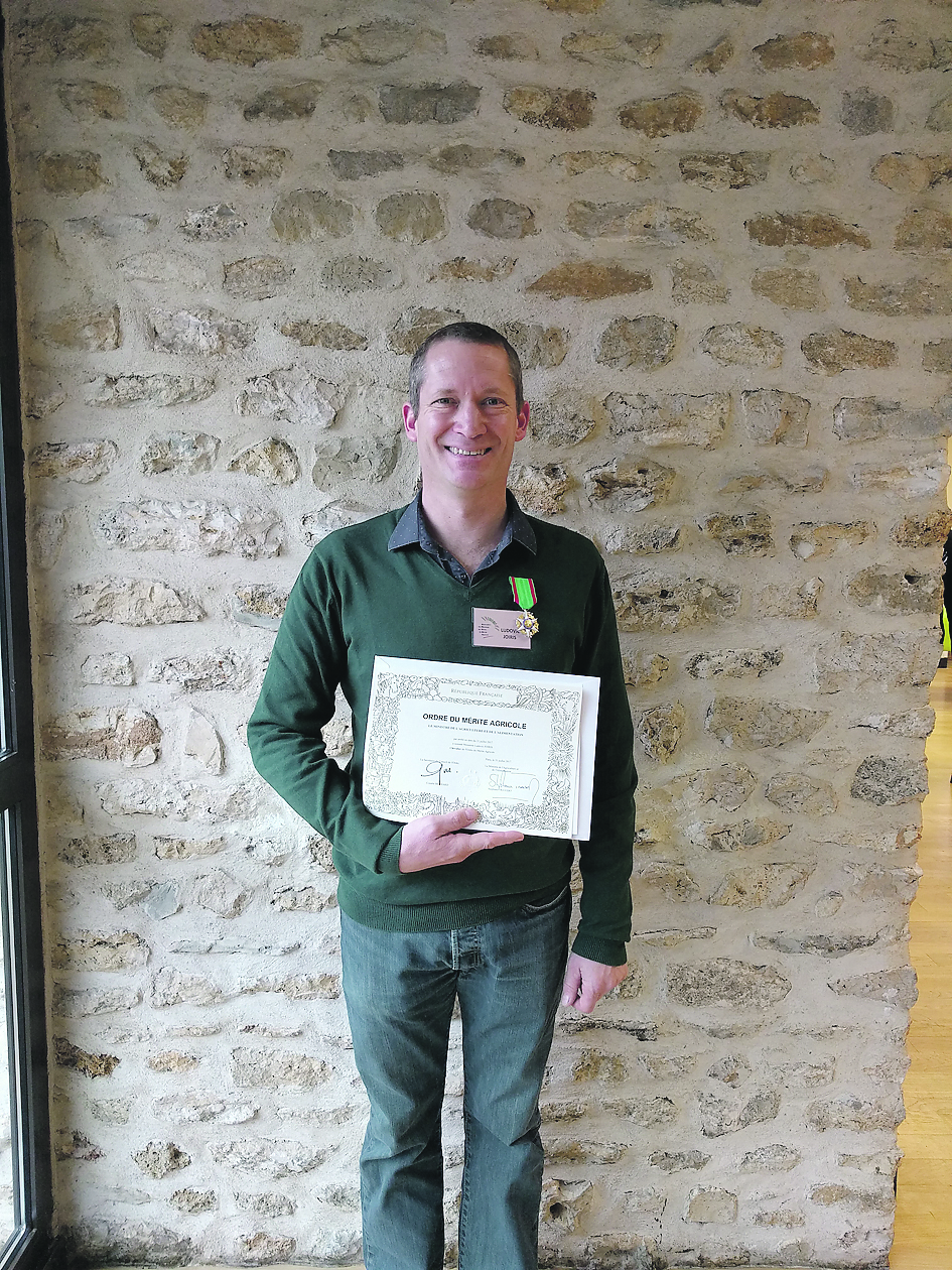 ludovic joiris agriculteur conservation des sols médaille chevalier ordre du mérite agricole