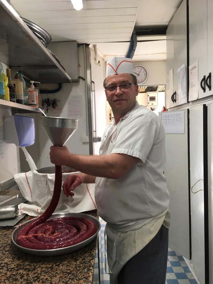 boudin noir traditionnel boucherie charcuterie Rousseau Mennecy Essonne