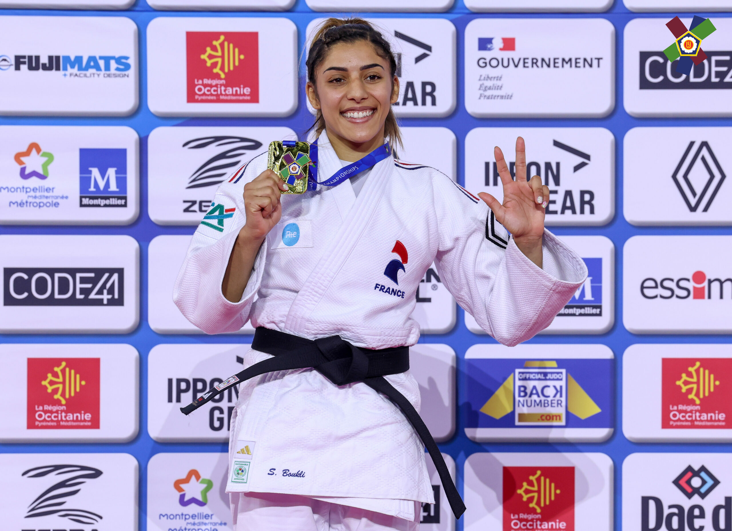 A 25 ans, Shirine Boukli dispose d'un joli palmarès qu'elle espère enrichir d'un titre olympique cet été. ©Carlos Ferreira